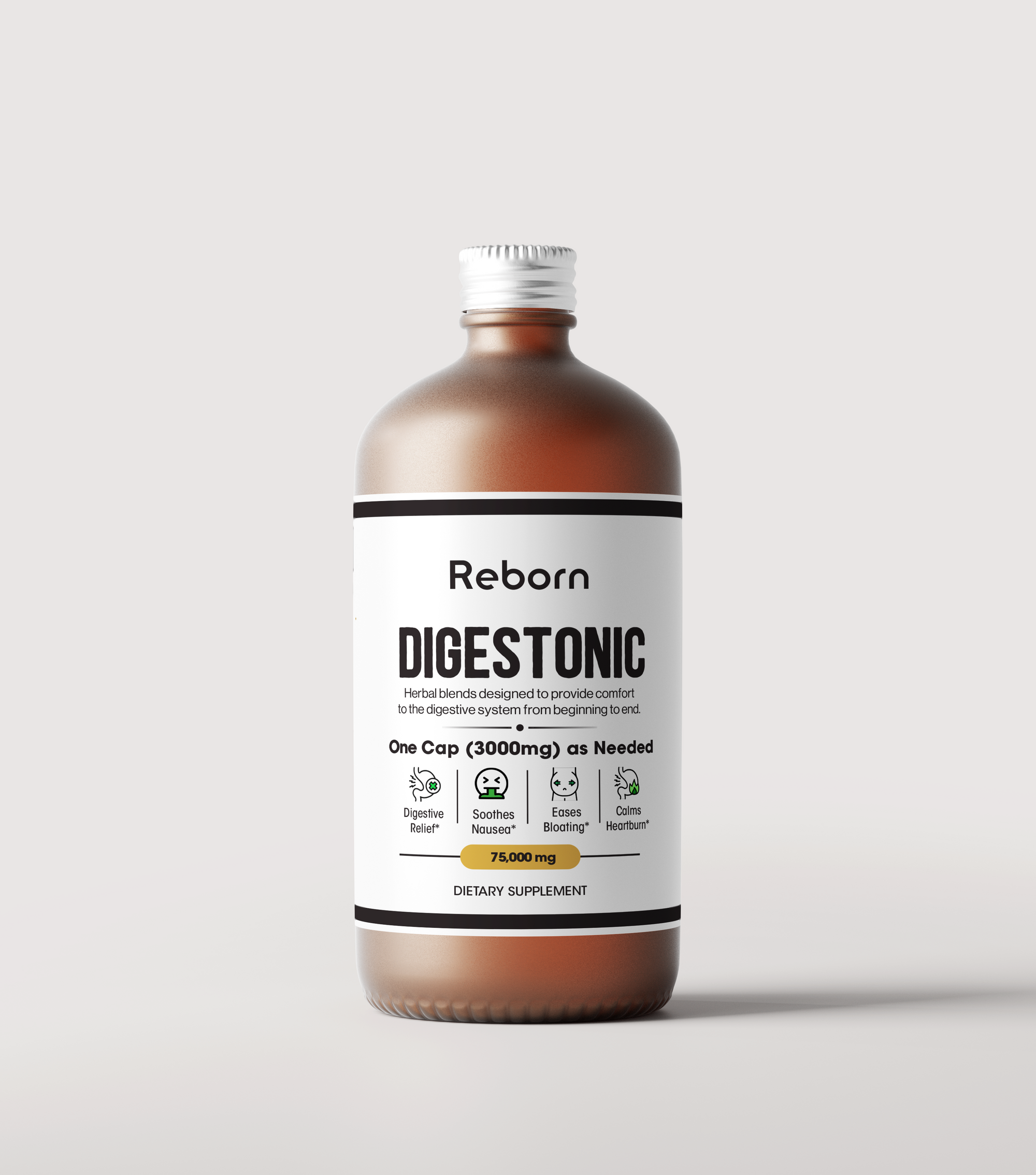 Dr. Sean Digestonic Herbal Digestive Aid for Bloating Relief