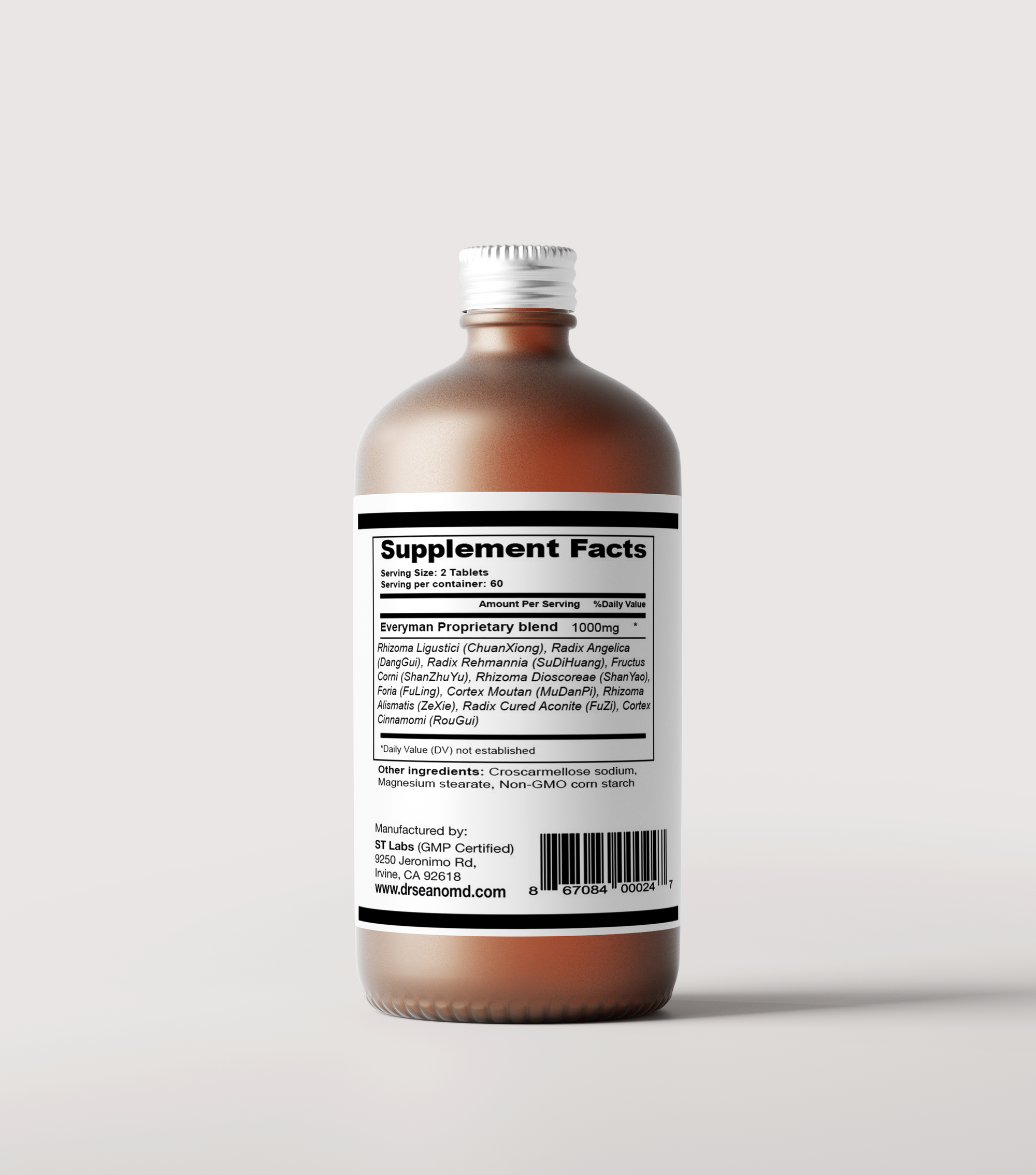 Physician Grade Men's Daily Multivitamin and Wellness Formula