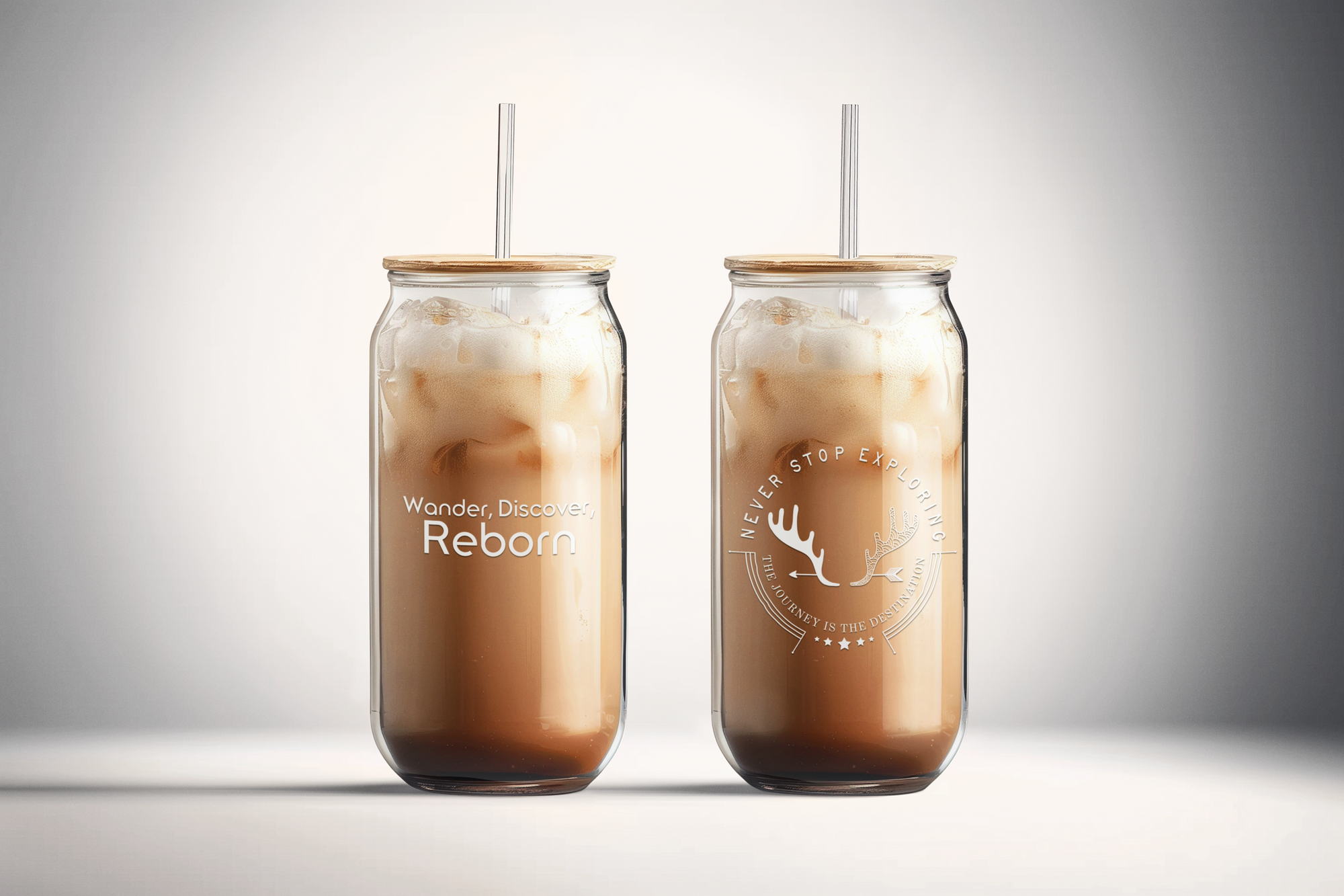 Reborn Sipper Glass, 16oz