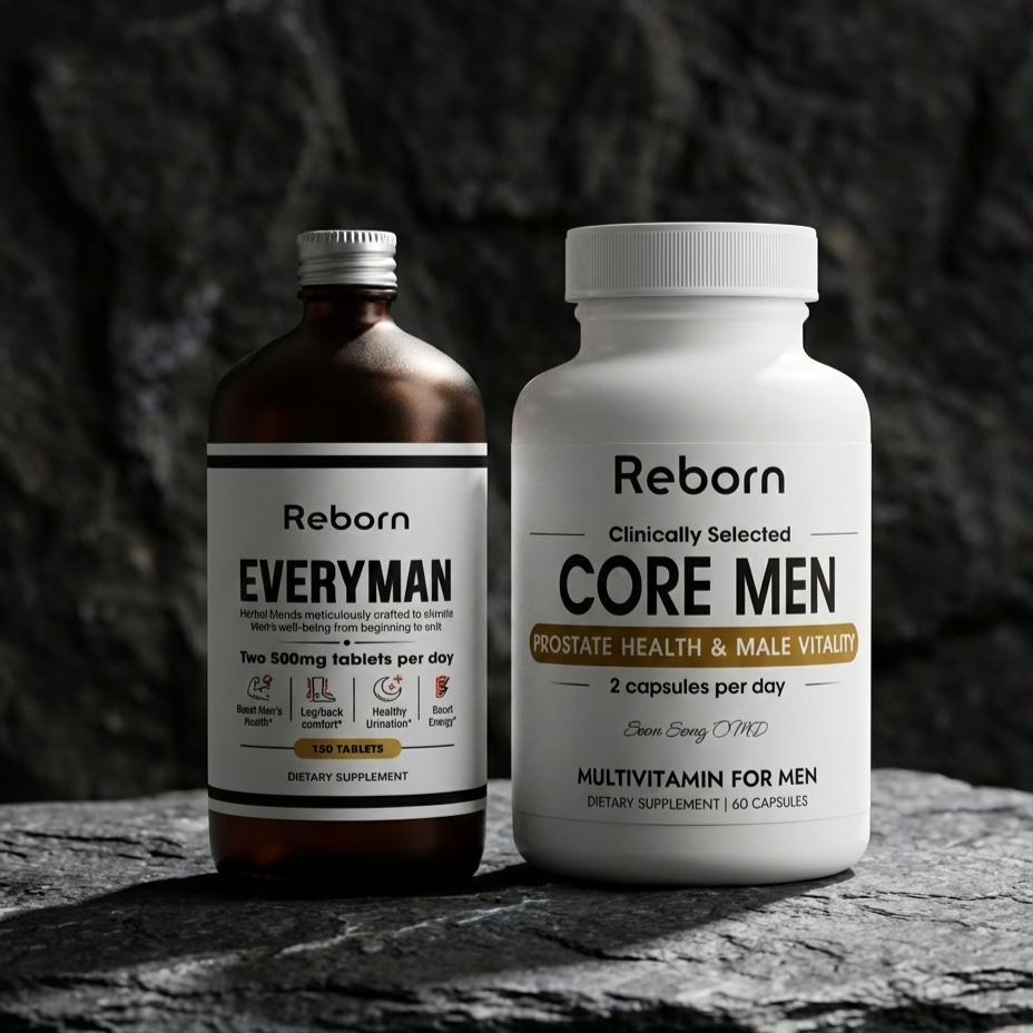 Dr. Sean Men's Vitality and Lung Detox Bundle for Smokers with Everyman and Pure Breath